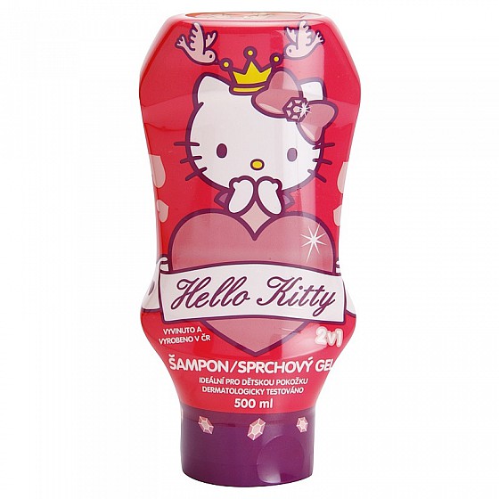 VitalCare Hello Kitty šampon a sprchový gel 500 ml