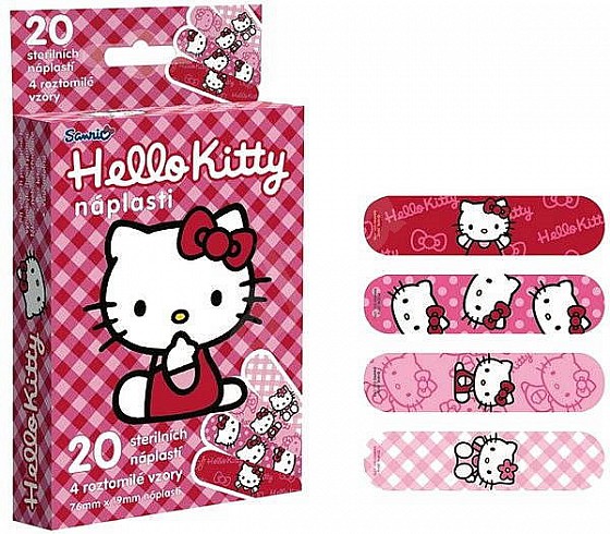 Hello Kitty dětské náplasti 20ks