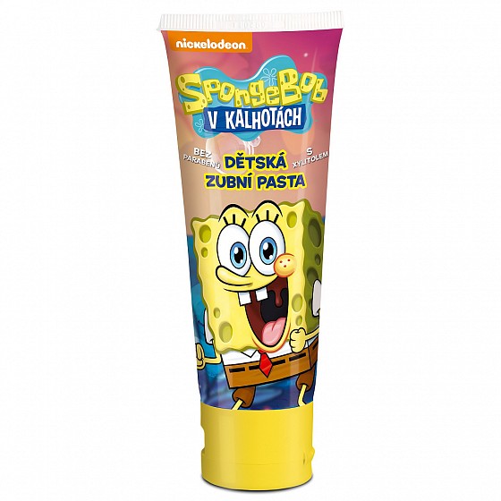 SpongeBob zubní pasta 75ml bez parabenů s xylitolem
